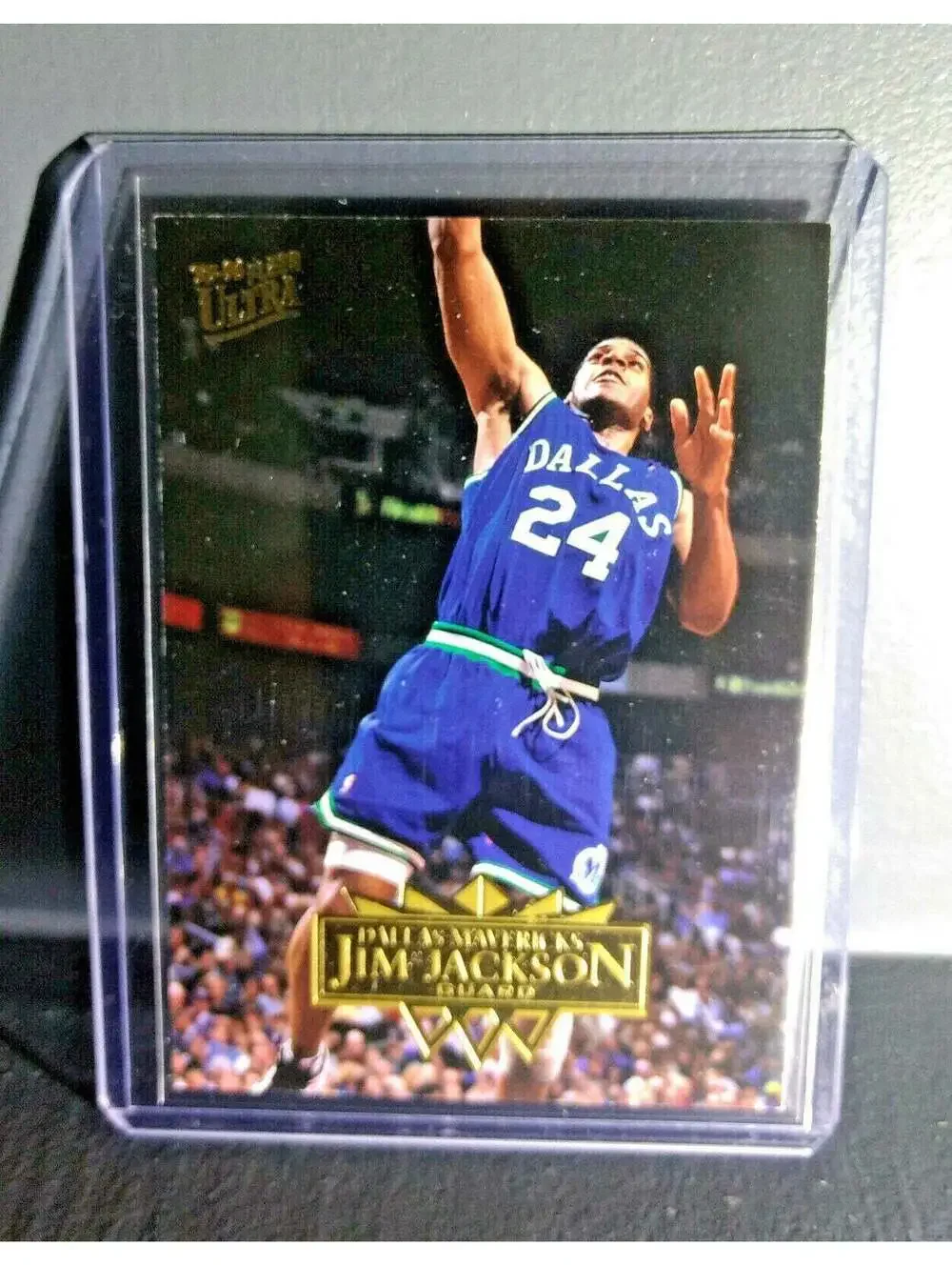 1995-96 Jim Jackson Fleer Ultra #37 Basketball Card